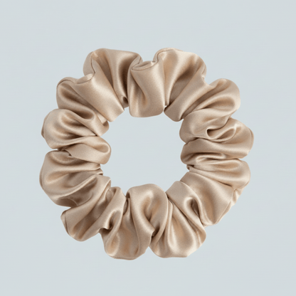 hair tie ivory beige Mulberry Silk Hair Ties | Skinny & Midi | 22 Momme Silkberry UAE