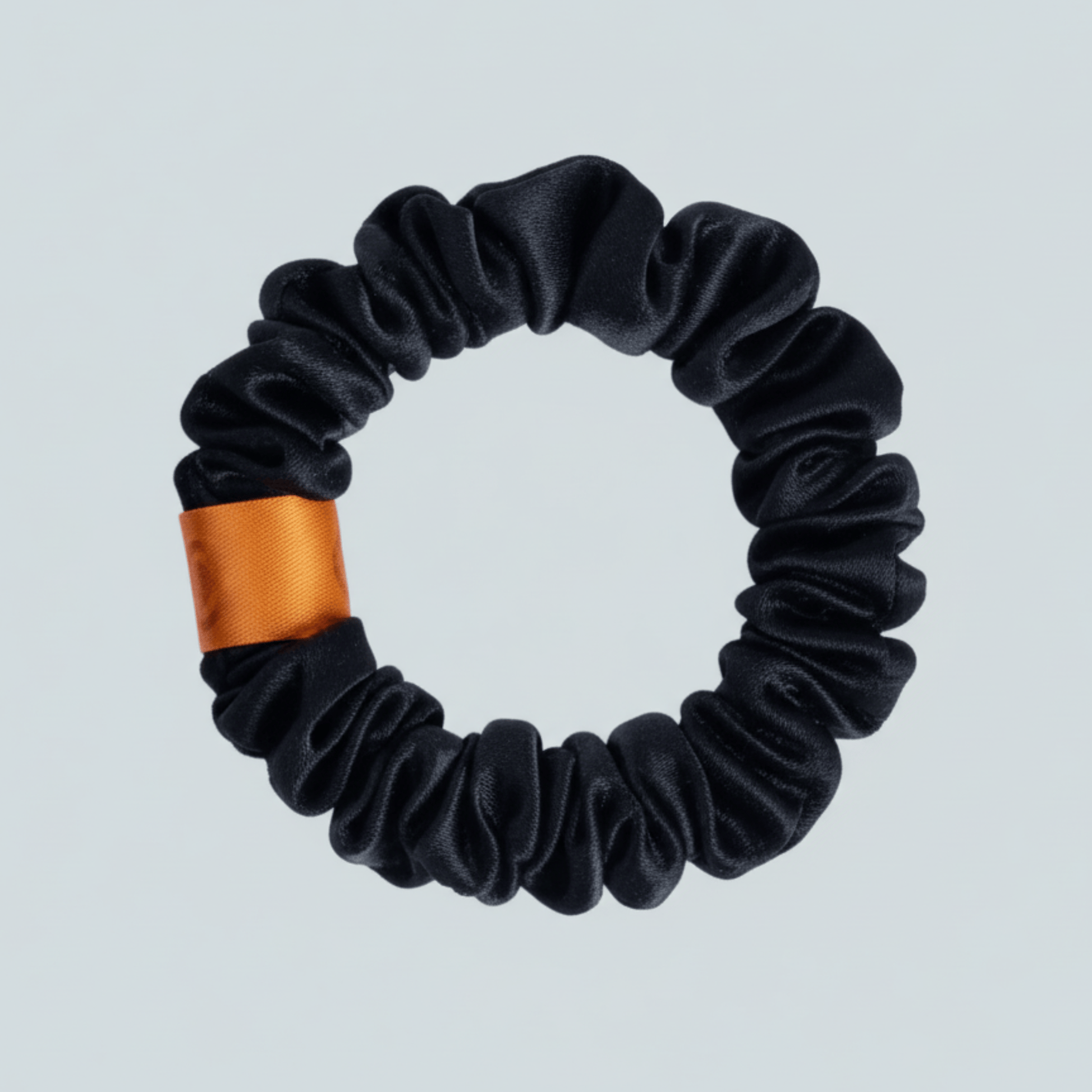 hair tie black Mulberry Silk Hair Ties | Skinny & Midi | 22 Momme Silkberry UAE