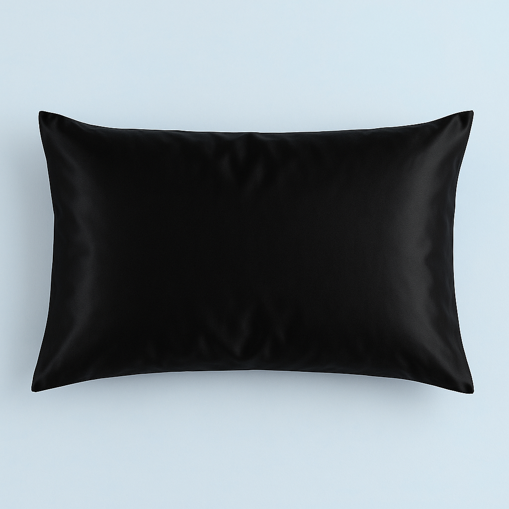 Black mulberry silk pillowcase Dubai 22 momme