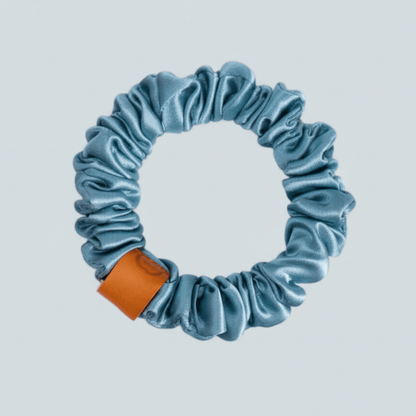 hair tie slate blue Mulberry Silk Hair Ties | Skinny & Midi | 22 Momme Silkberry UAE