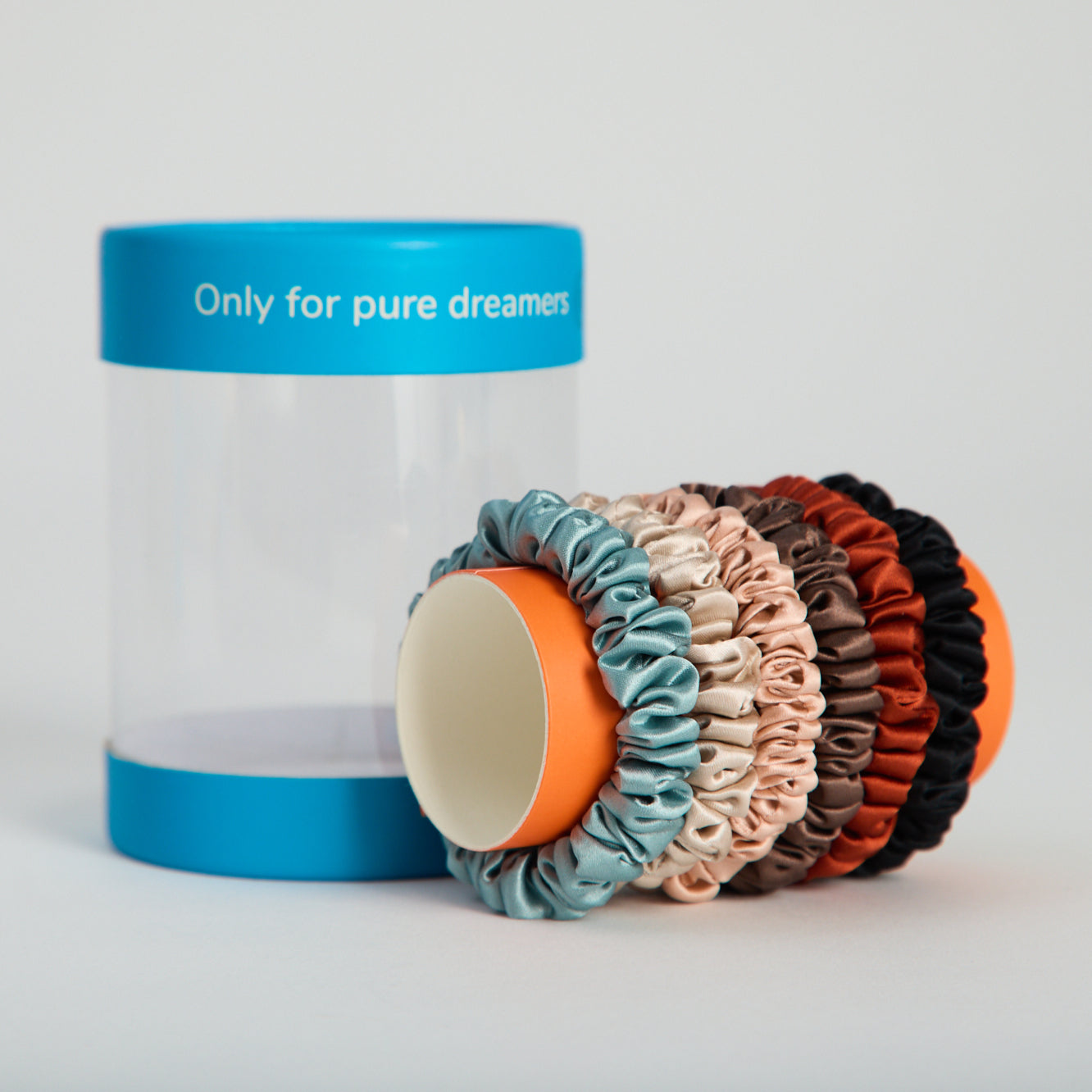 silk skinny hair tie set_silkberry_set of 6_side 