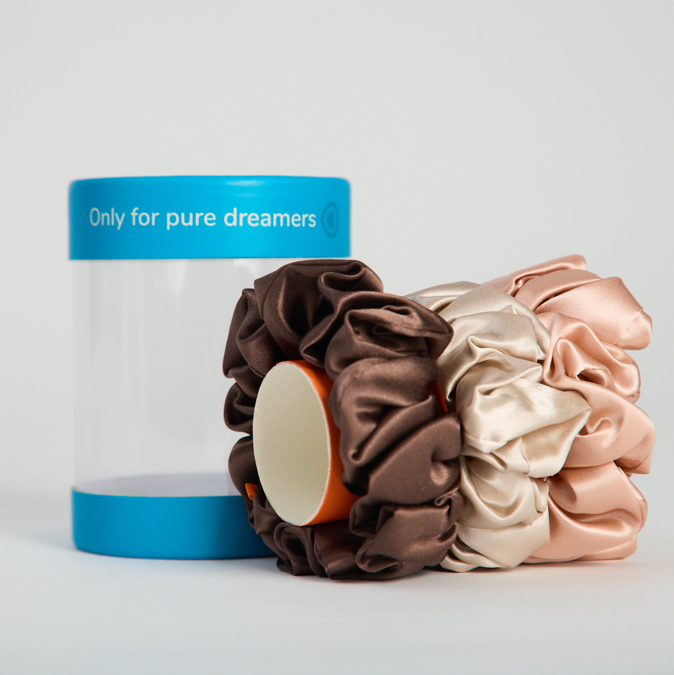 midi hair ties set_natural beauty_ three pieces_side 