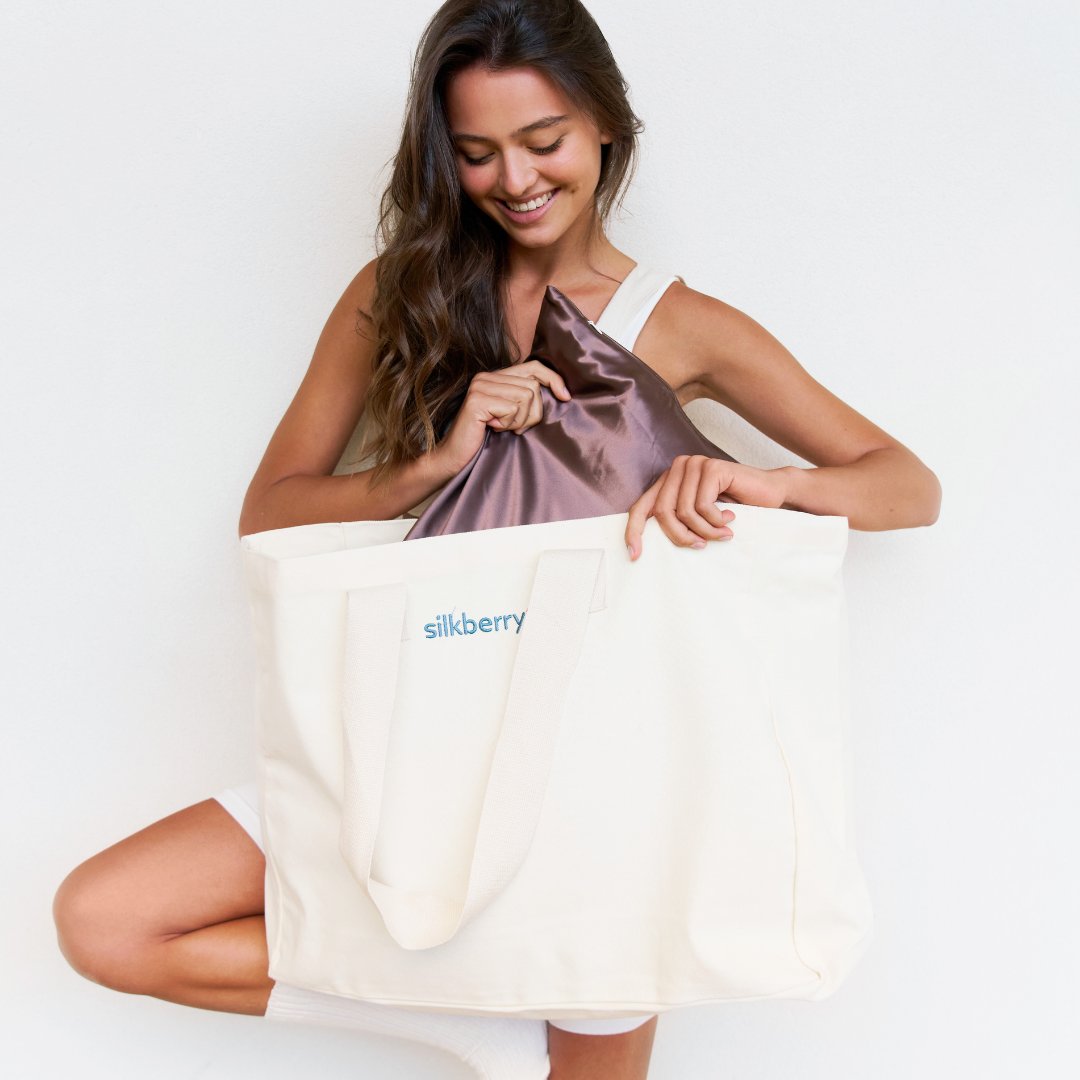 Canvas Tote Bag | Beige | Everyday & Beach Essential | Perfect Gift